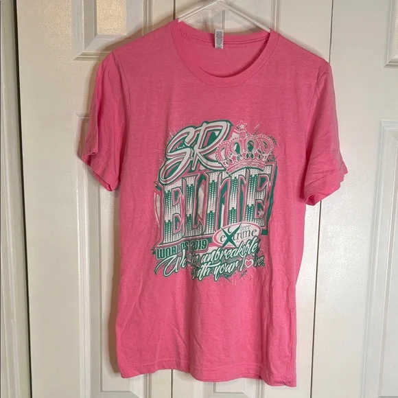 SENIOR ELITE 2019 Bella Canvas Pink Graphic Tee - Picture 2 of 3